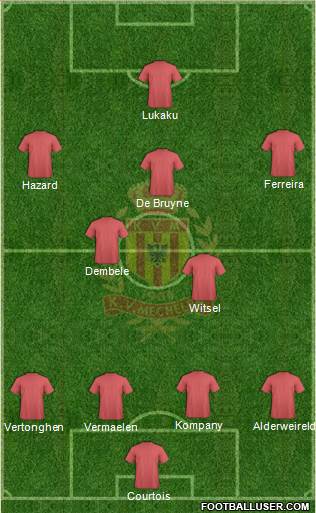 Yellow Red KV Mechelen Formation 2013