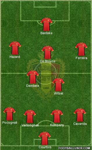 Belgium Formation 2013