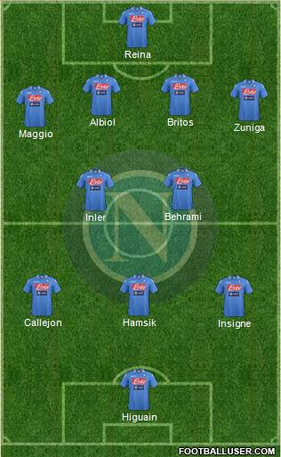 Napoli Formation 2013