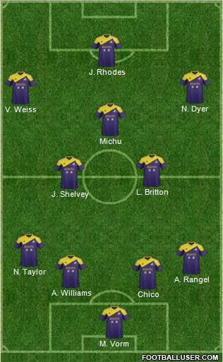 Swansea City Formation 2013