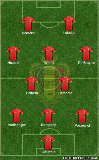Belgium Formation 2013