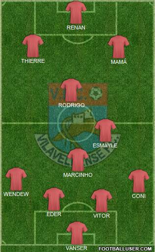 Vilavelhense FC Formation 2013
