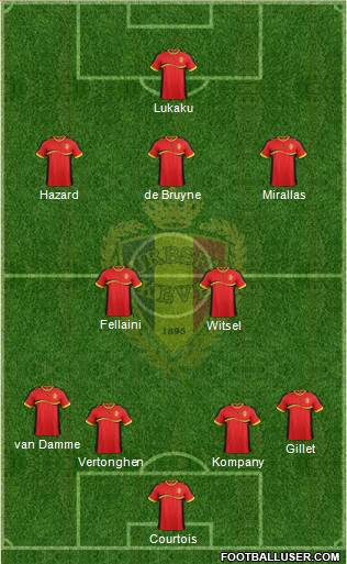 Belgium Formation 2013