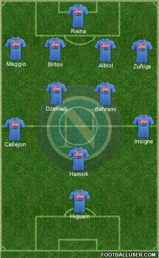 Napoli Formation 2013