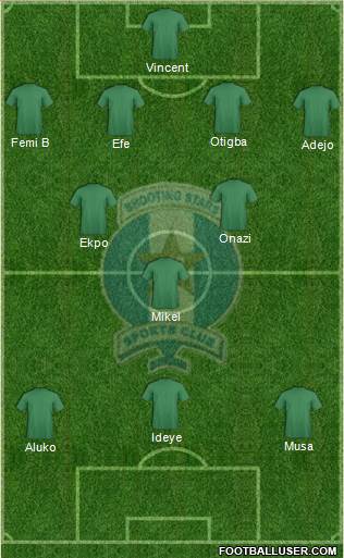 Shooting Stars SC of Ibadan Formation 2013