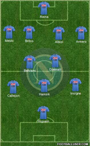 Napoli Formation 2013