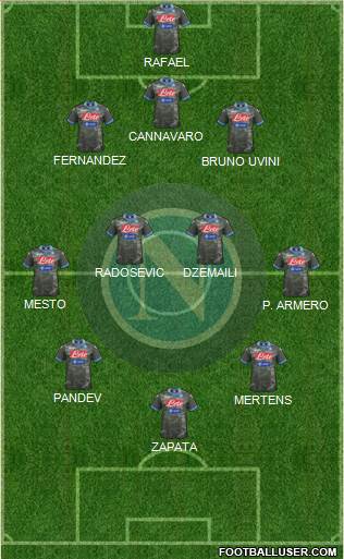 Napoli Formation 2013