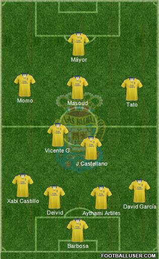 U.D. Las Palmas S.A.D. Formation 2013