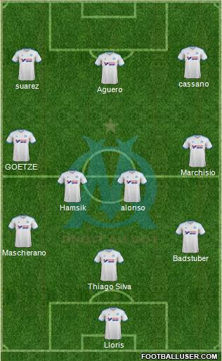 Olympique de Marseille Formation 2013