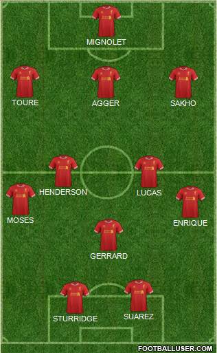 Liverpool Formation 2013
