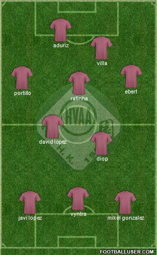Happy Valley Athletic Association Formation 2013