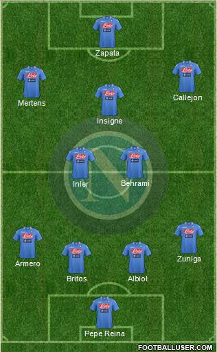 Napoli Formation 2013
