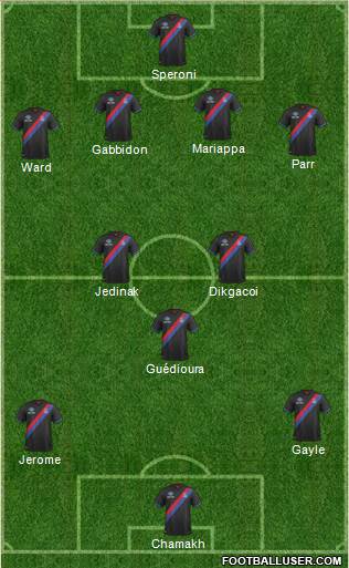 Crystal Palace Formation 2013