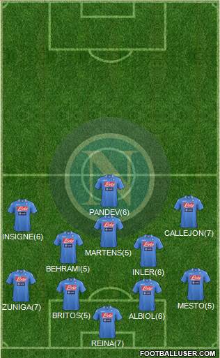 Napoli Formation 2013