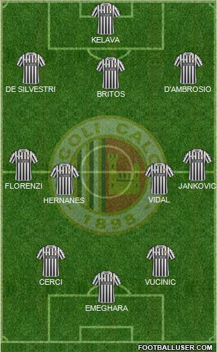 Ascoli football formation