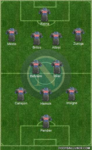 Napoli Formation 2013