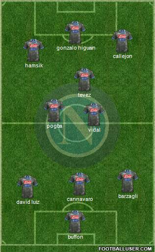 Napoli Formation 2013