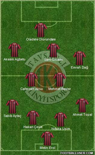 Tavsanli Linyitspor Formation 2013