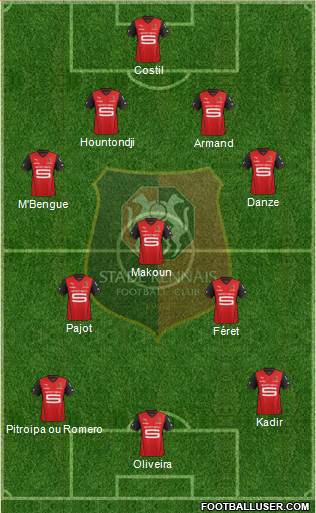 Stade Rennais Football Club Formation 2013