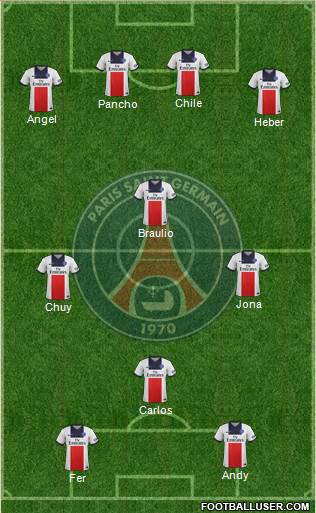 Paris Saint-Germain Formation 2013