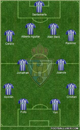S.D. Ponferradina Formation 2013