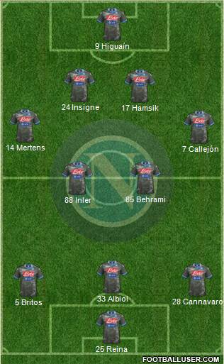 Napoli Formation 2013