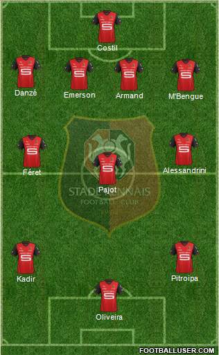 Stade Rennais Football Club Formation 2013