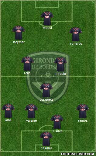 FC Girondins de Bordeaux Formation 2013