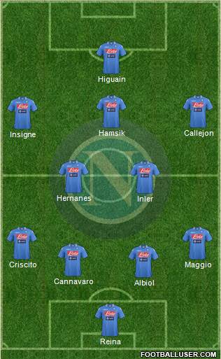 Napoli Formation 2013