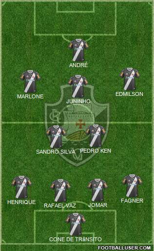 CR Vasco da Gama Formation 2013