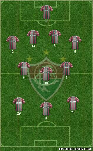 Fluminense FC Formation 2013