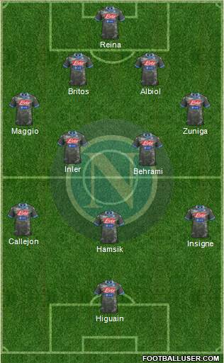 Napoli Formation 2013