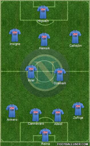 Napoli Formation 2013