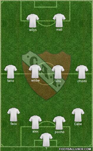 Independiente Formation 2013