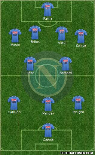 Napoli Formation 2013