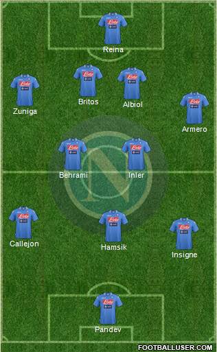 Napoli Formation 2013