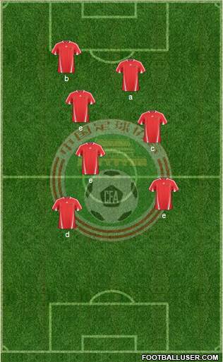 China Formation 2013