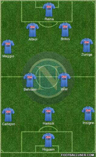 Napoli Formation 2013