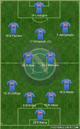 Napoli Formation 2013
