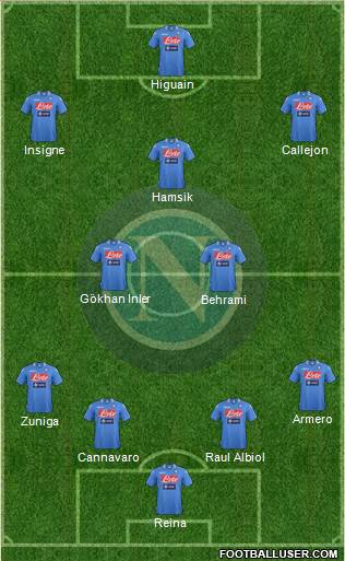 Napoli Formation 2013
