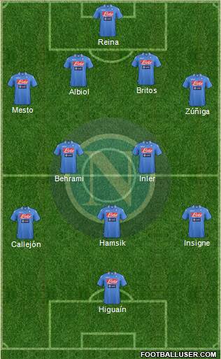 Napoli Formation 2013