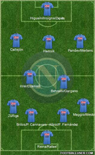Napoli Formation 2013