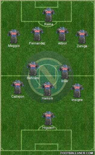 Napoli Formation 2013