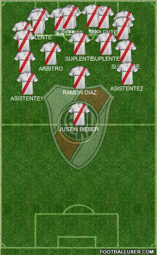 River Plate Formation 2013