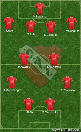 Independiente Formation 2013