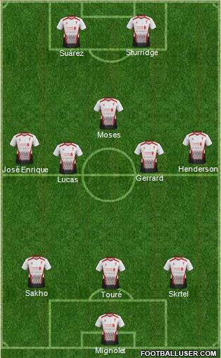 Liverpool Formation 2013
