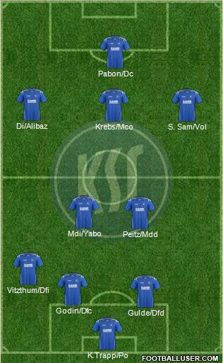Karlsruher SC Formation 2013