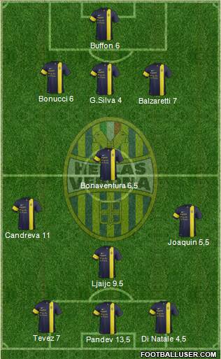 Hellas Verona Formation 2013