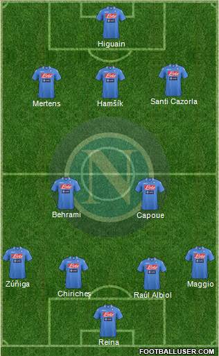 Napoli Formation 2013