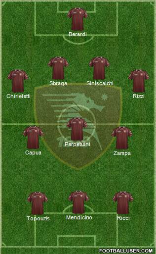 Salernitana Formation 2013